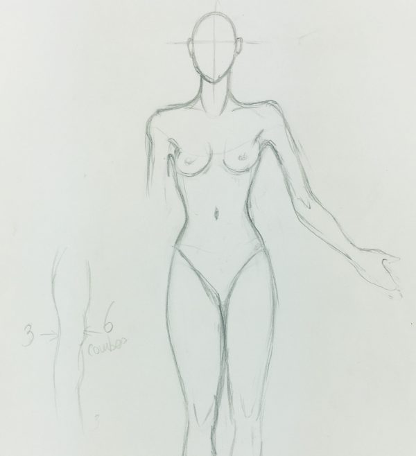Sketches Original Art - Sketch, French, C.1980