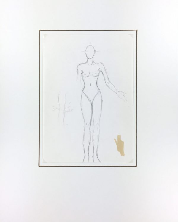 Sketches Original Art - Sketch, French, C.1980