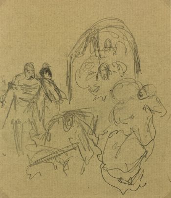 Sketches Original Art - Dancer, C.1930