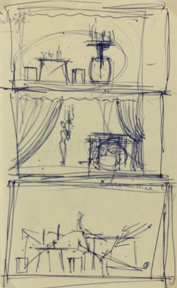 Sketches Original Art - Study, Sach, C.1950