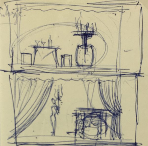 Sketches Original Art - Study, Sach, C.1950