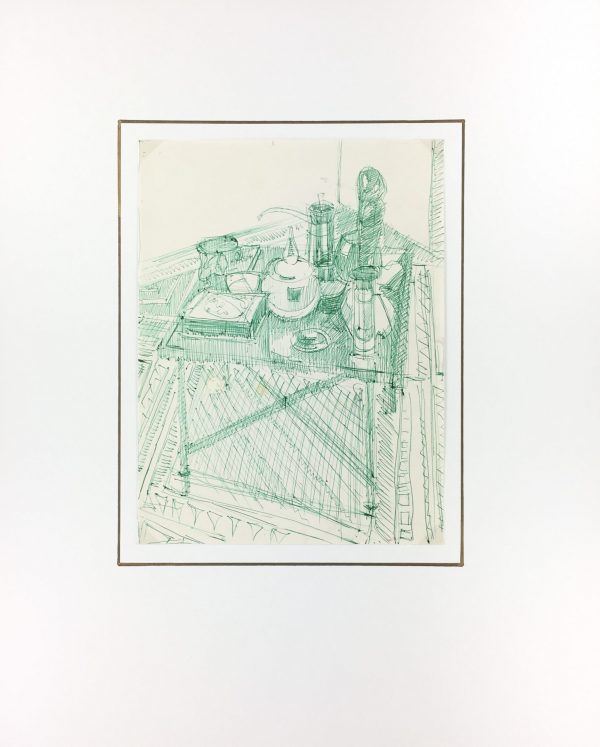 Sketches Original Art - Pen & Ink - Line Drawing, Jean-Claude Lauthe, C.1930