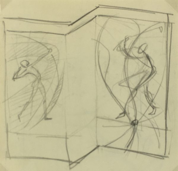 Sketches Original Art - Sports, Sach, C.1930