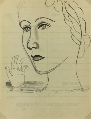 Sketches Original Art - Surrealist, Albert Vialé, C.1930