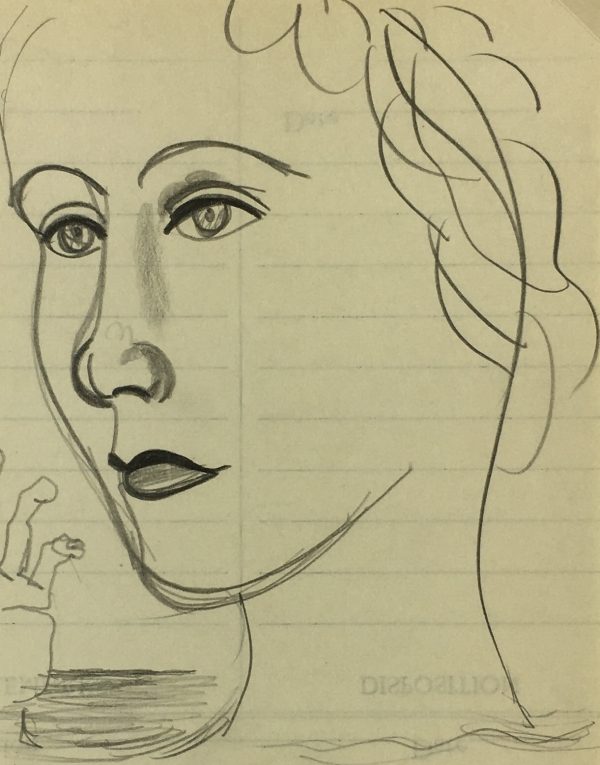 Sketches Original Art - Surrealist, Albert Vialé, C.1930