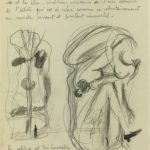 Sketches Original Art - Artist Notes, Albert Vialé, C.1930