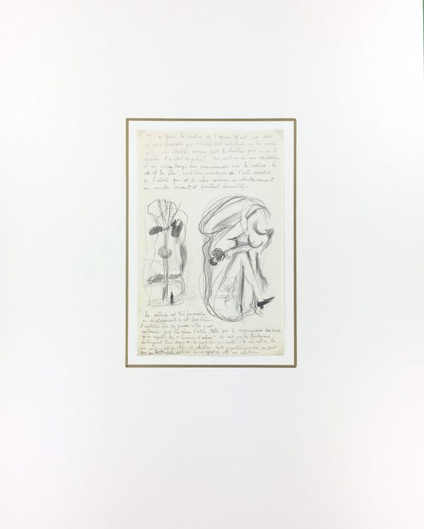 Sketches Original Art - Artist Notes, Albert Vialé, C.1930