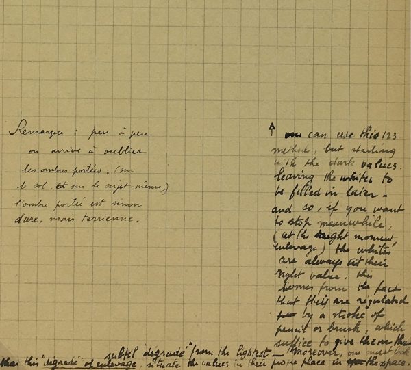 Sketches Original Art - Artist's Notes, Albert Vialé, 1937