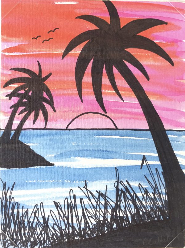 Beach Original Art - Tropics, Cathy Cullity, 2006