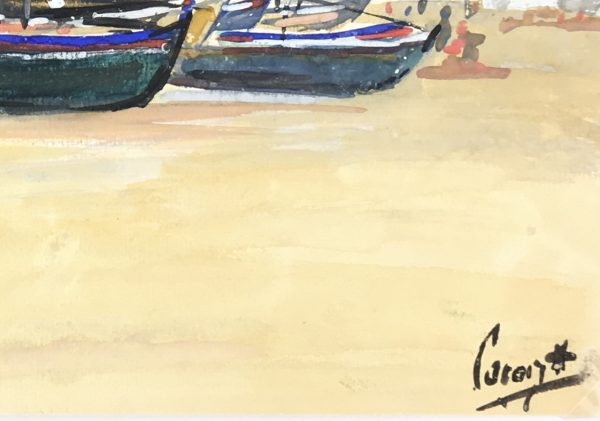 Beach Original Art - Beach, Coront, c.1950