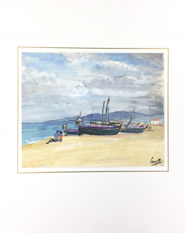Beach Original Art - Beach, Coront, c.1950