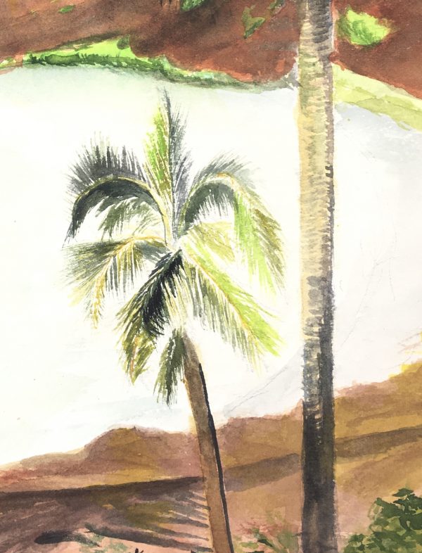 Beach Original Art - Tropics, c.1950