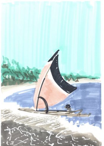 Beach Original Art - World Colors, 2010