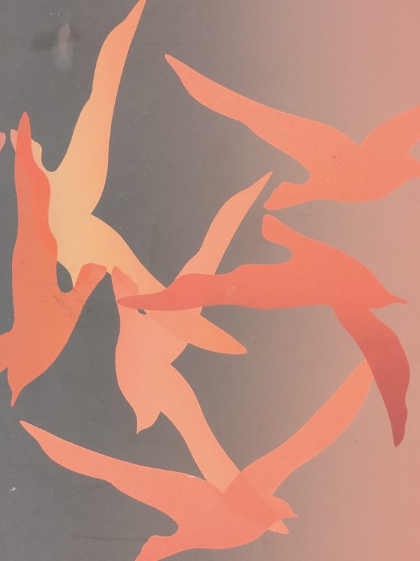 Beach Original Art - Seagulls, c.1990