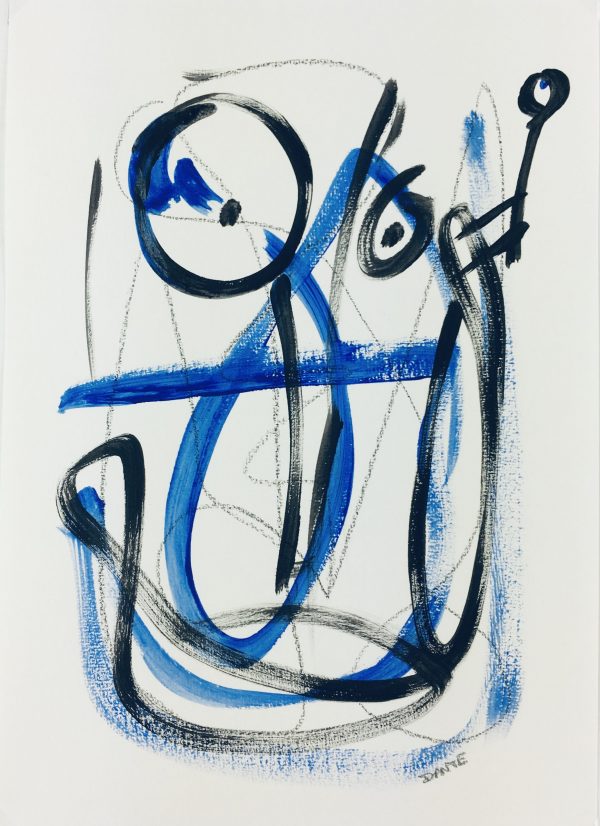 Dante Modern Original Art - Visages, Dante, 2019