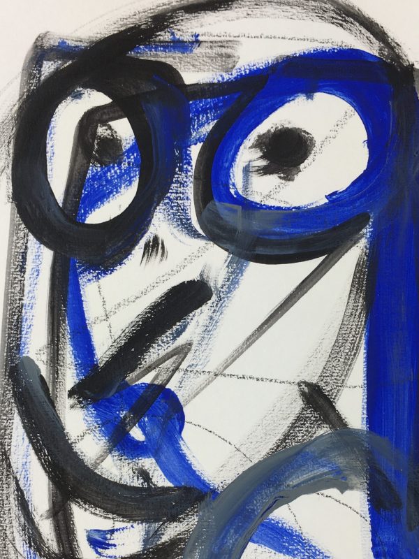 Dante Modern Original Art - Visages, Dante, 2019