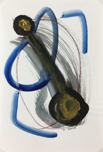 Dante Modern Original Art - Visages, Dante, 2018