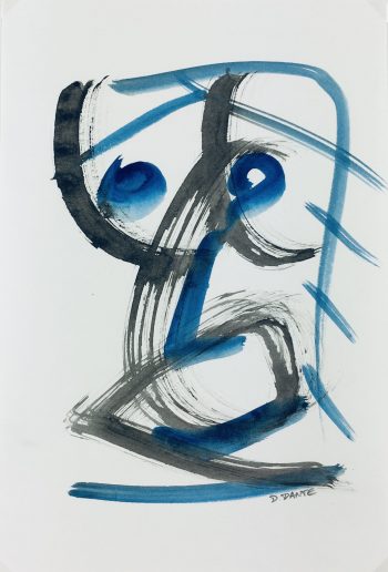 Dante Modern Original Art - Visages, Dante, 2018
