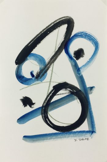 Dante Modern Original Art - Visages, Dante, 2018