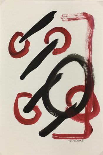 Dante Modern Original Art - Visages, Dante, 2018