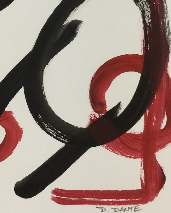 Dante Modern Original Art - Visages, Dante, 2018