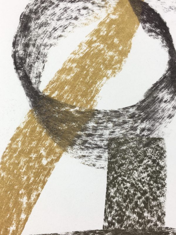 Dante Modern Original Art - Embrace, Dante, 2018