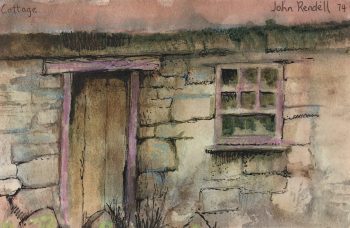 Country Landscapes Original Art - Door, John Rendell, 1974
