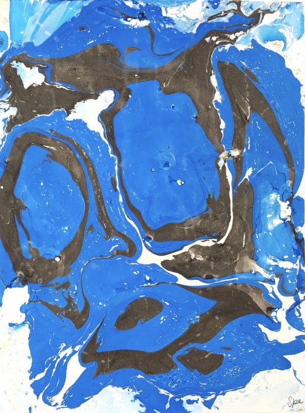 Modern Original Art - Color Marble, Spe, 2018