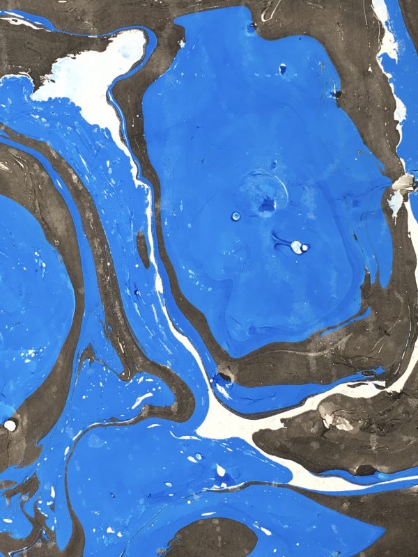 Modern Original Art - Color Marble, Spe, 2018