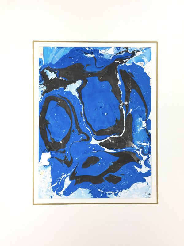 Modern Original Art - Color Marble, Spe, 2018