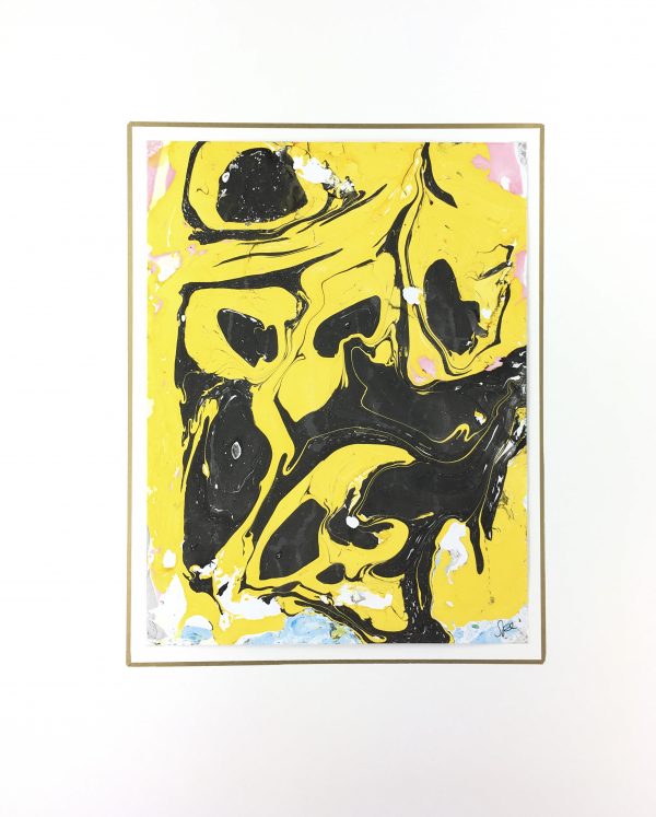Modern Original Art - Color Marble, Spe, 2018