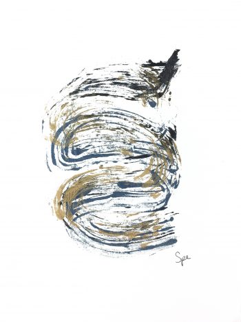 Modern Original Art - Flow, Spe, 2018