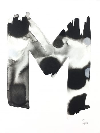 Modern Original Art - Letters, Spe, 2019