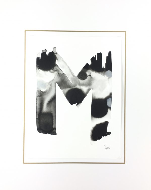 Modern Original Art - Letters, Spe, 2019