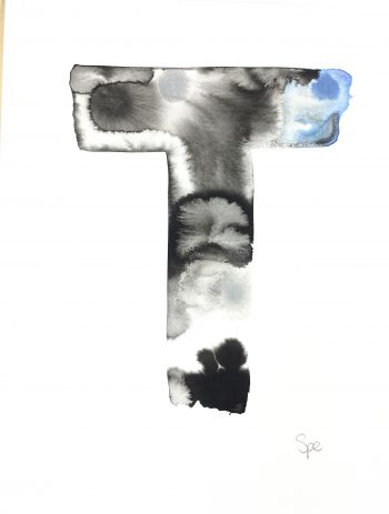 Modern Original Art - Letters, Spe, 2019