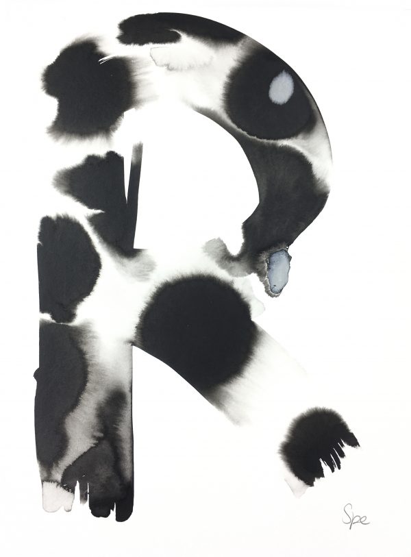 Modern Original Art - Letters, Spe, 2019