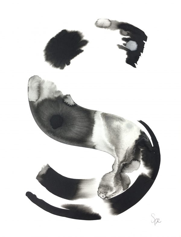 Modern Original Art - Letters, Spe, 2019