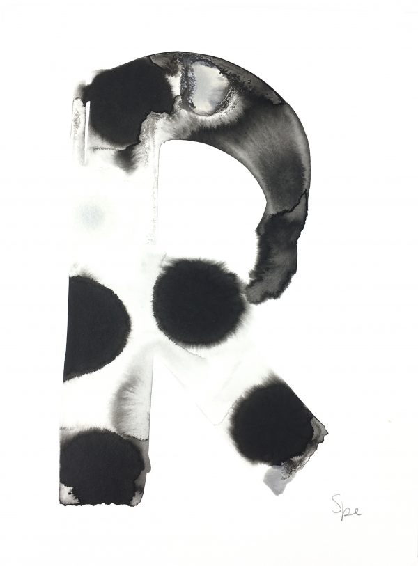 Modern Original Art - Letters, Spe, 2019