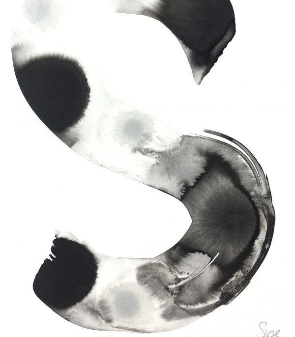 Modern Original Art - Letters, Spe, 2019
