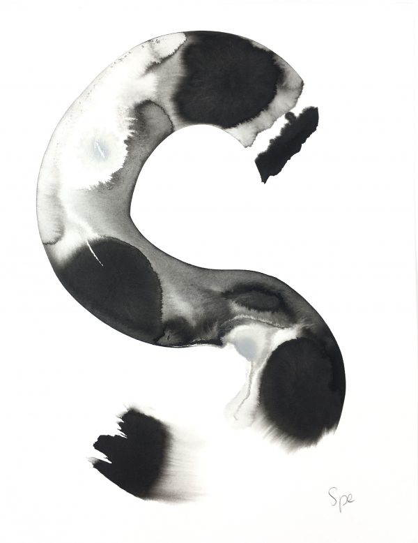 Modern Original Art - Letters, Spe, 2019