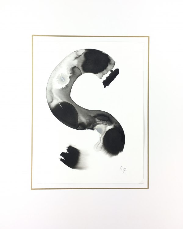 Modern Original Art - Letters, Spe, 2019