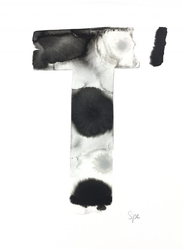 Modern Original Art - Letters, Spe, 2019