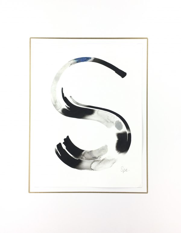 Modern Original Art - Letters, Spe, 2019