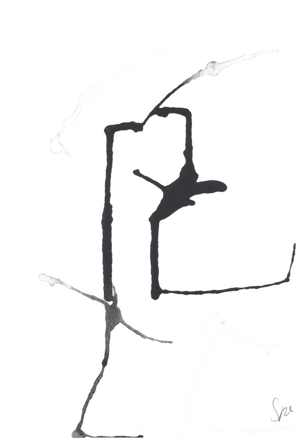 Modern Original Art - Black & White, Spe, 2018