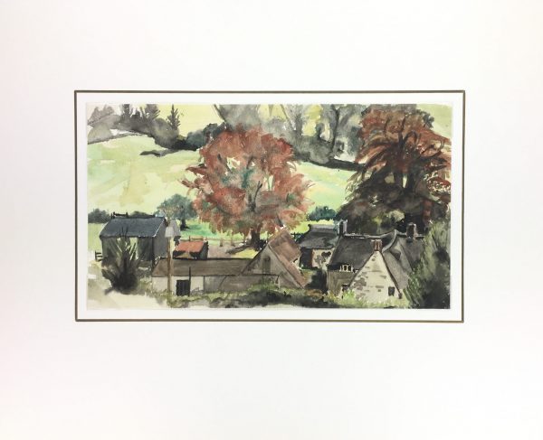 Farm Landscapes Original Art - Farming Estate, C.1960