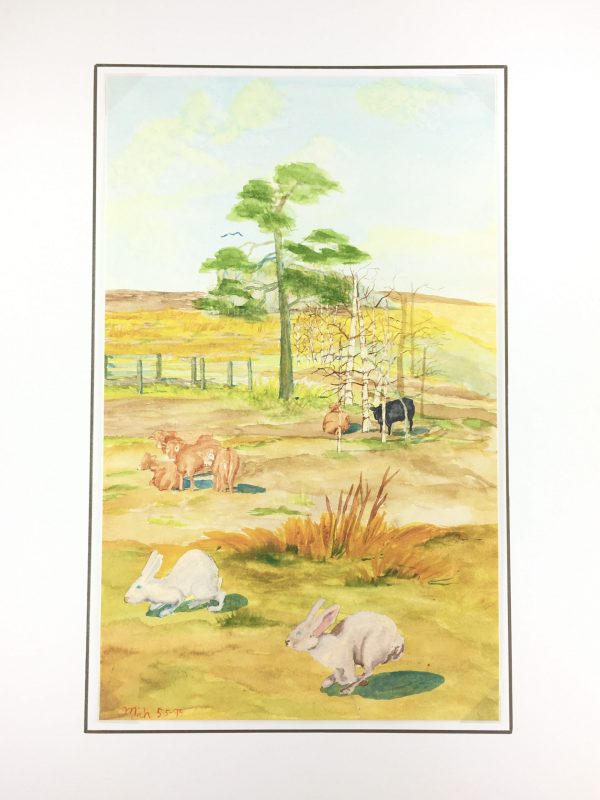 Farm Landscapes Original Art - Farm, Mich, 1994