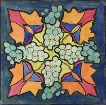 Farm Landscapes Original Art - Wine Grapes, Huguette Briet, 1930