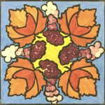 Farm Landscapes Original Art - Wine Grapes, Huguette Briet, 1930