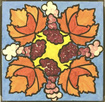 Farm Landscapes Original Art - Wine Grapes, Huguette Briet, 1930