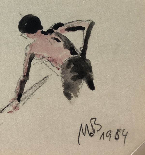 Figures Original Art - Drawings, Werner Bell (1895-78), C.1964